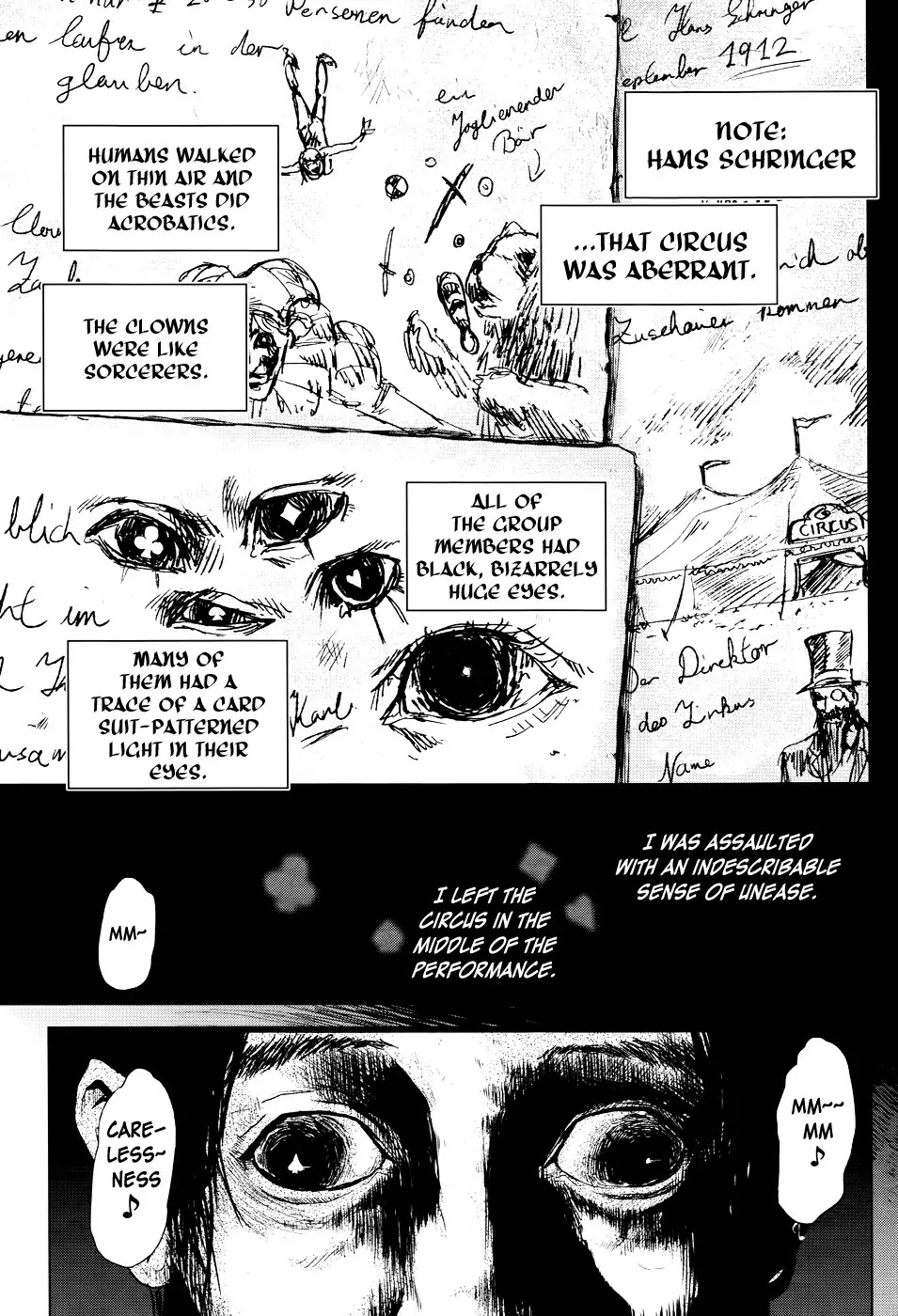 Guru Guru Circus Chapter 0 page 4 - Chapter 0: Oneshot