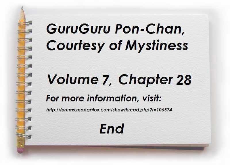 Guru Guru Pon-chan Chapter 28 page 24 - Chapter 28 : Dumbstruck Mirai
