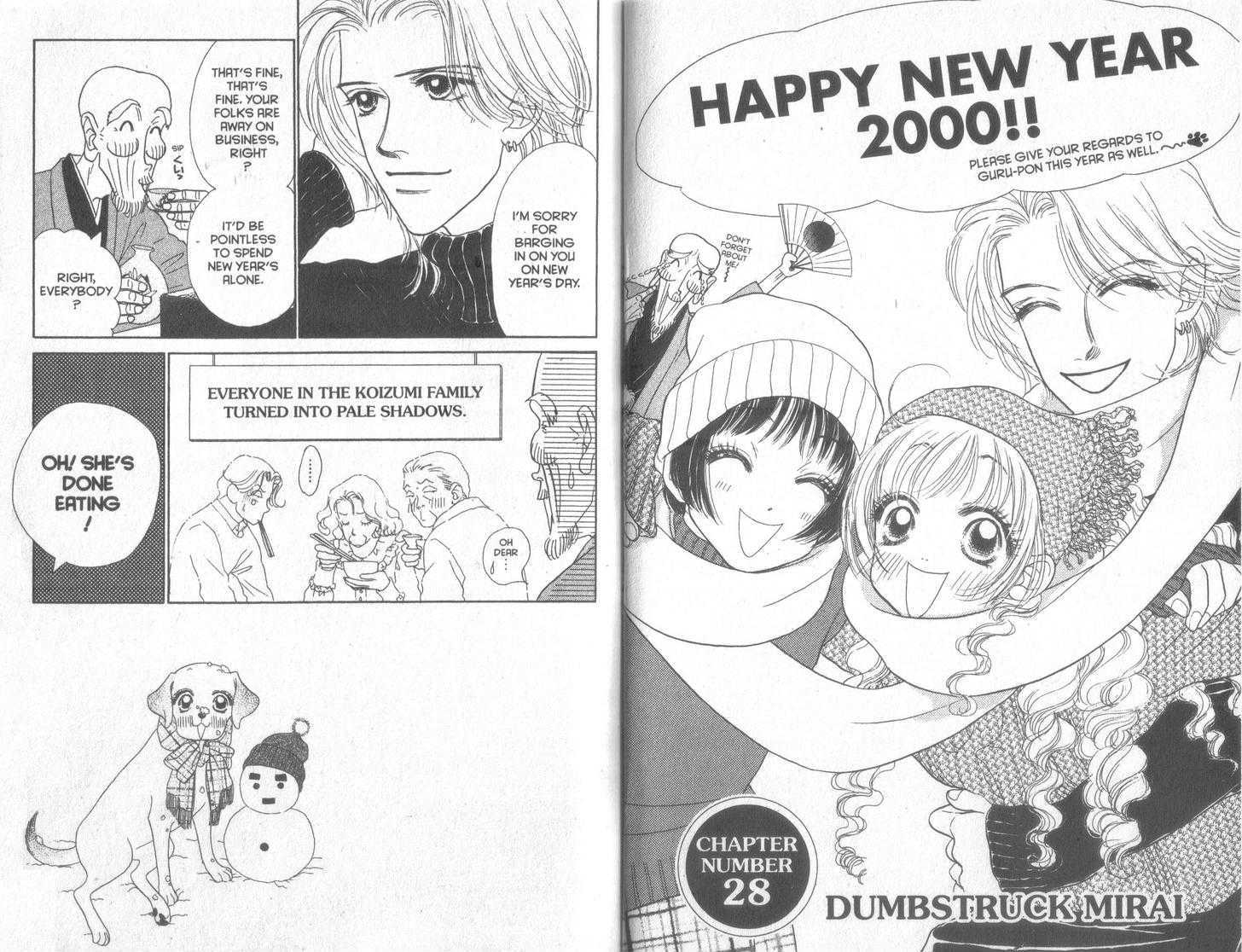 Guru Guru Pon-chan Chapter 28 page 3 - Chapter 28 : Dumbstruck Mirai