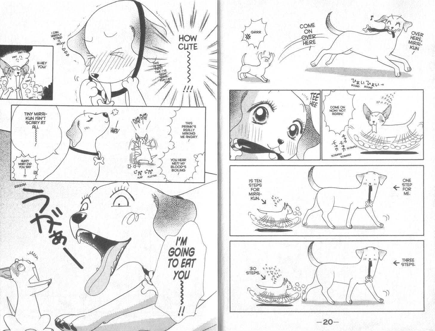 Guru Guru Pon-chan Chapter 30 page 11 - Chapter 30 : Mirai-kun is Mirai-kun