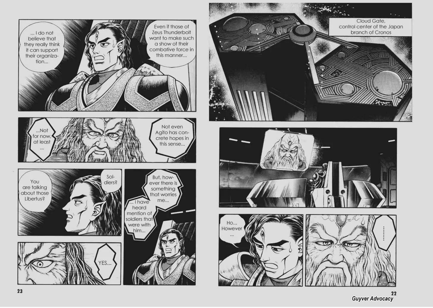 Guyver Chapter 100 page 11 - Chapter 100: The Intrigue of Three Lords