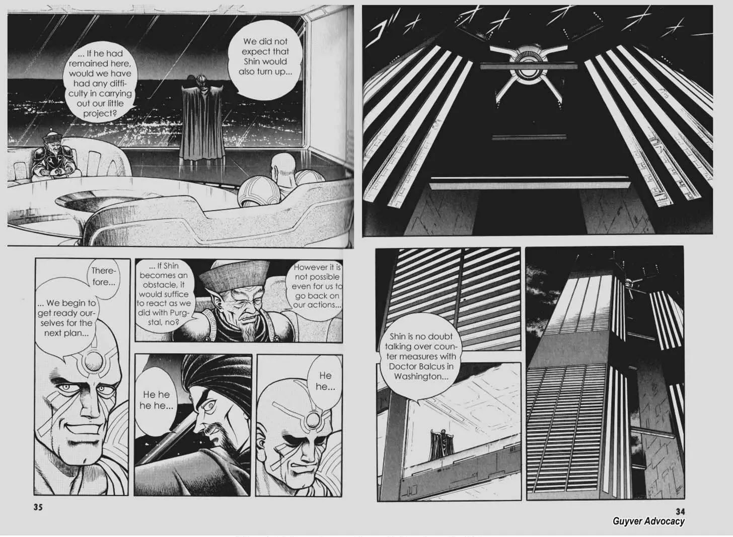 Guyver Chapter 100 page 17 - Chapter 100: The Intrigue of Three Lords