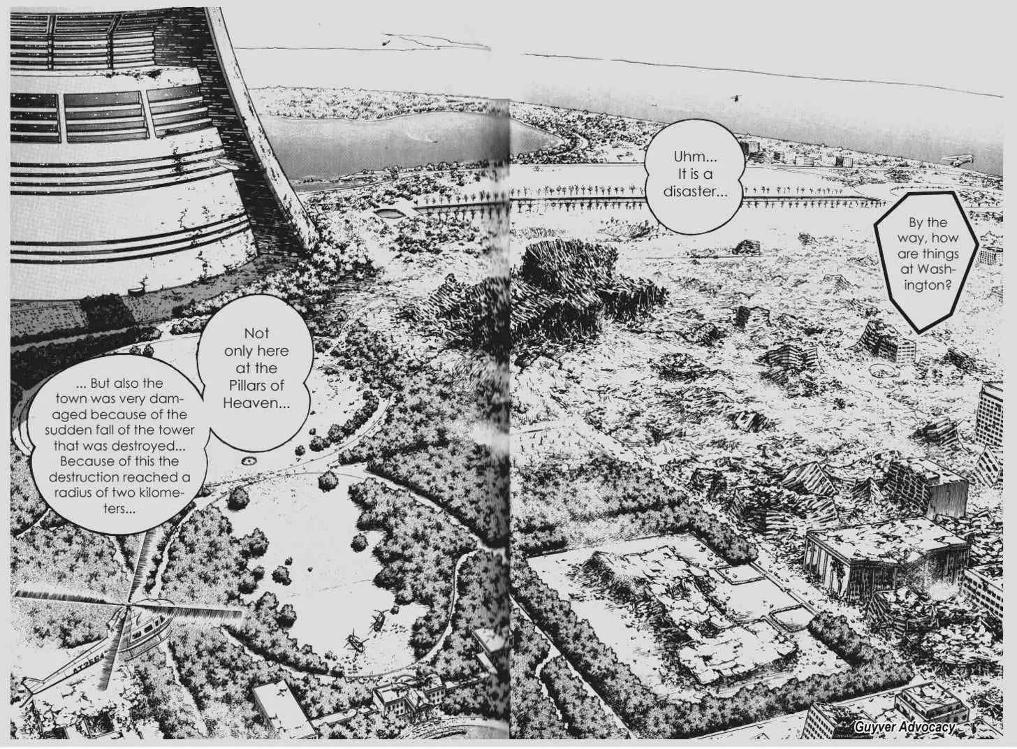 Guyver Chapter 100 page 8 - Chapter 100: The Intrigue of Three Lords