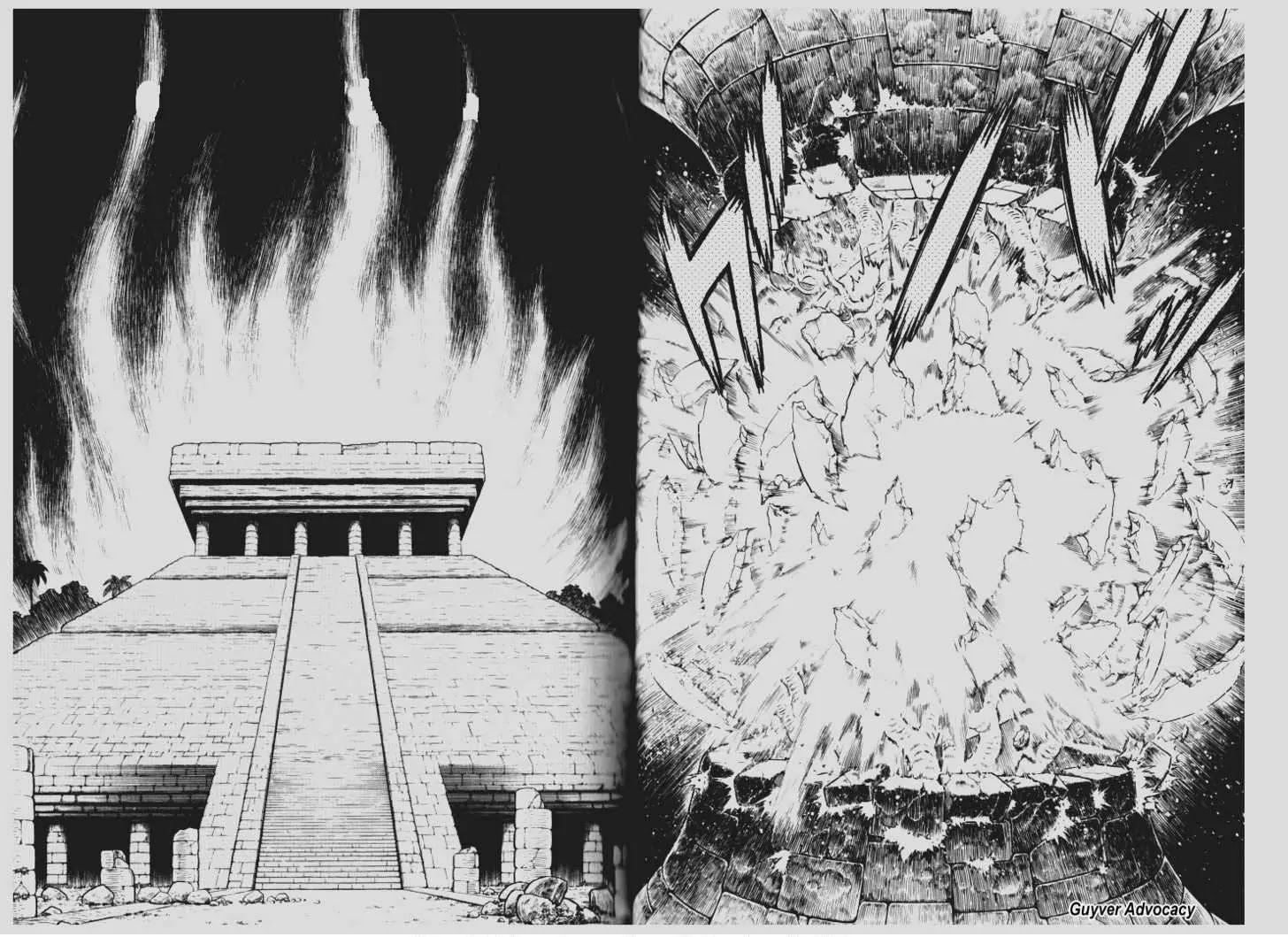 Guyver Chapter 101 page 13 - Chapter 101: The Stirring of the Ark