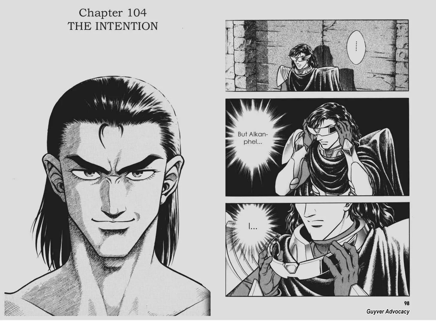 Guyver Chapter 104 page 1 - Chapter 104: The Intention