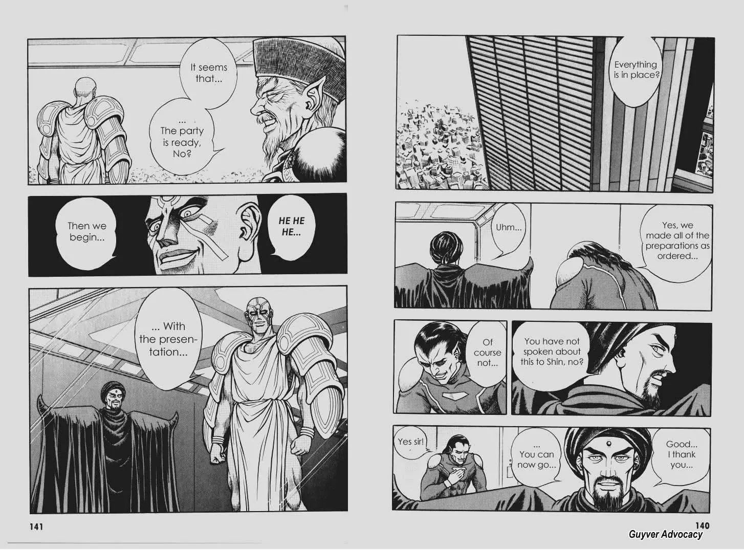 Guyver Chapter 105 page 10 - Chapter 105: Twisted By Faith