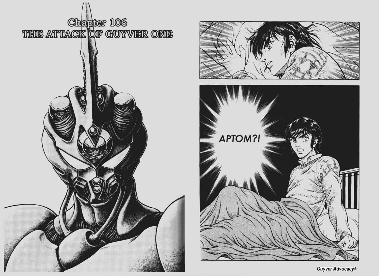 Guyver Chapter 106 page 1 - Chapter 106: The Attak of Guyver One
