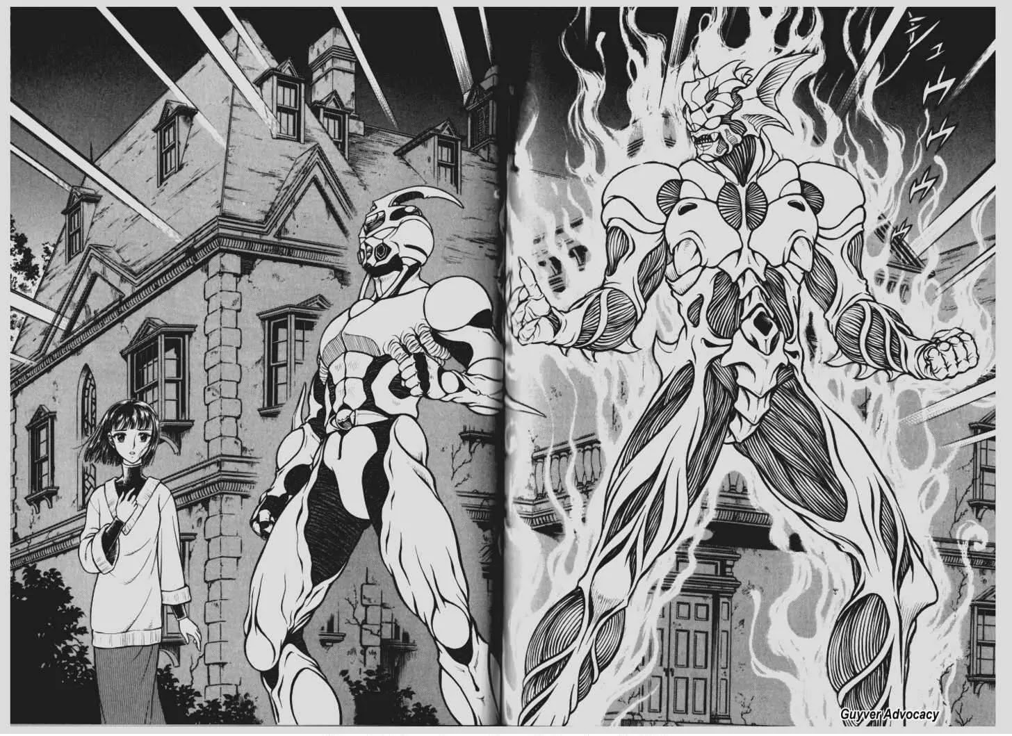 Guyver Chapter 106 page 12 - Chapter 106: The Attak of Guyver One