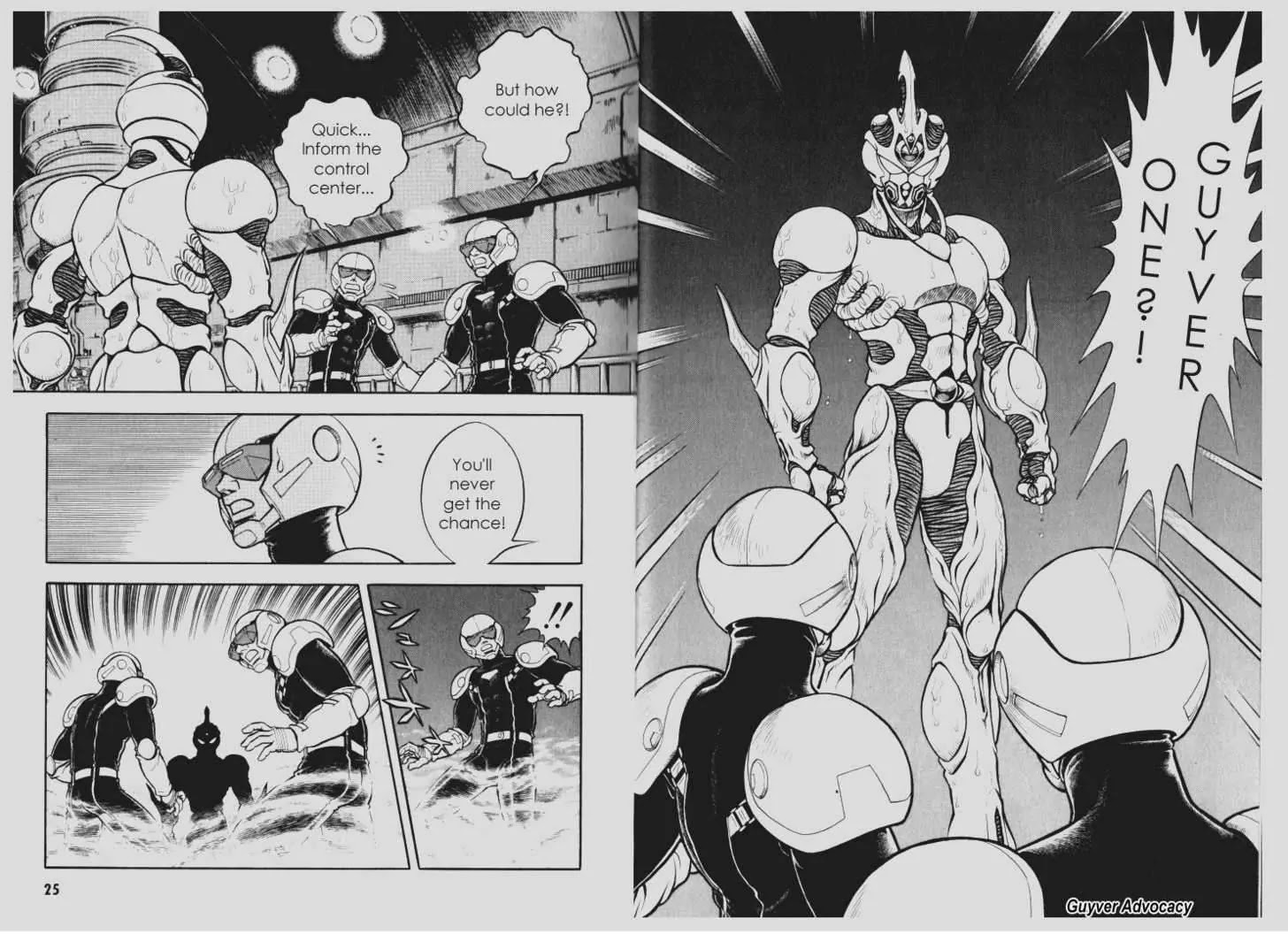 Guyver Chapter 107 page 12 - Chapter 107: Intrusion into Cloud Gate!