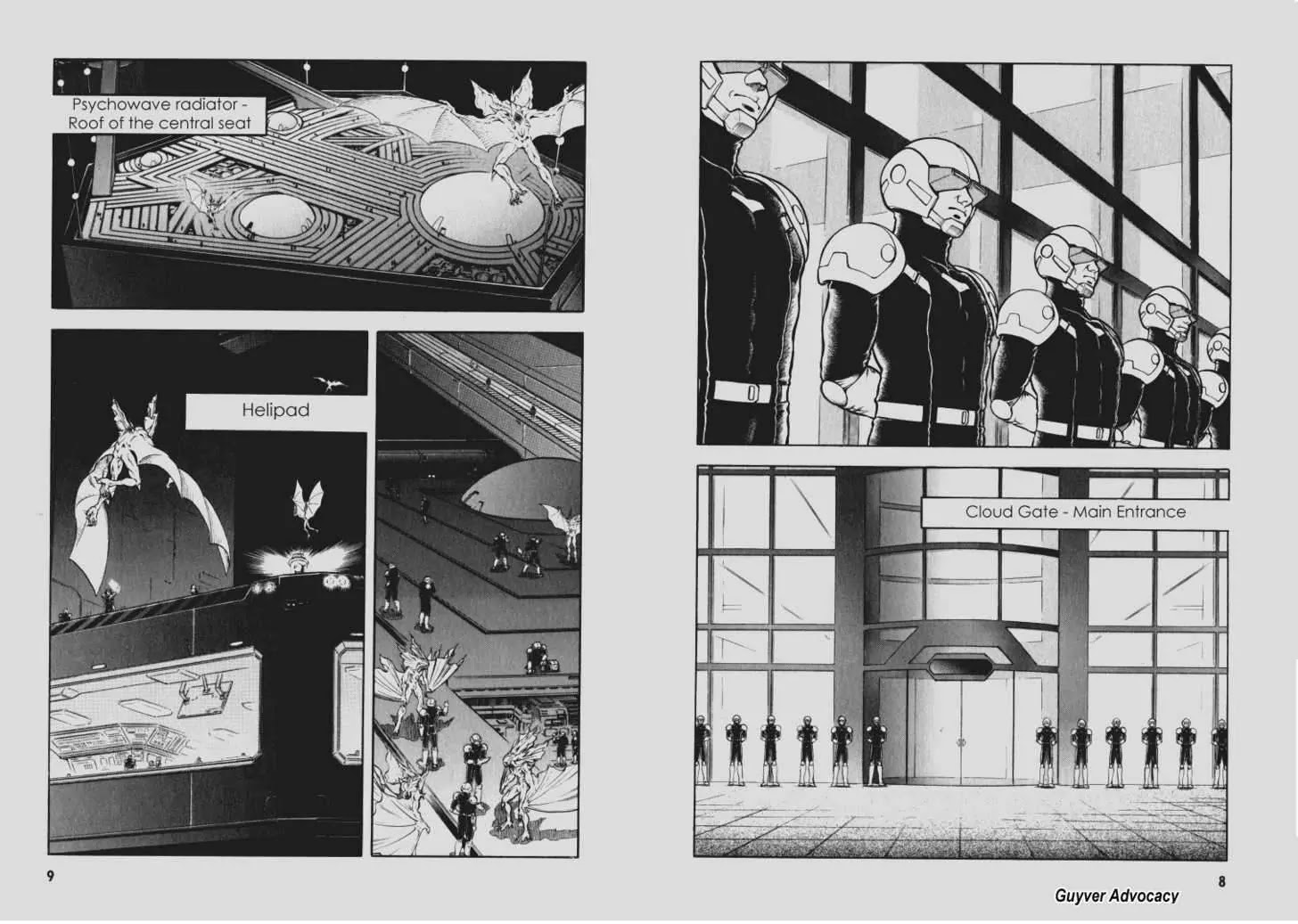 Guyver Chapter 107 page 4 - Chapter 107: Intrusion into Cloud Gate!