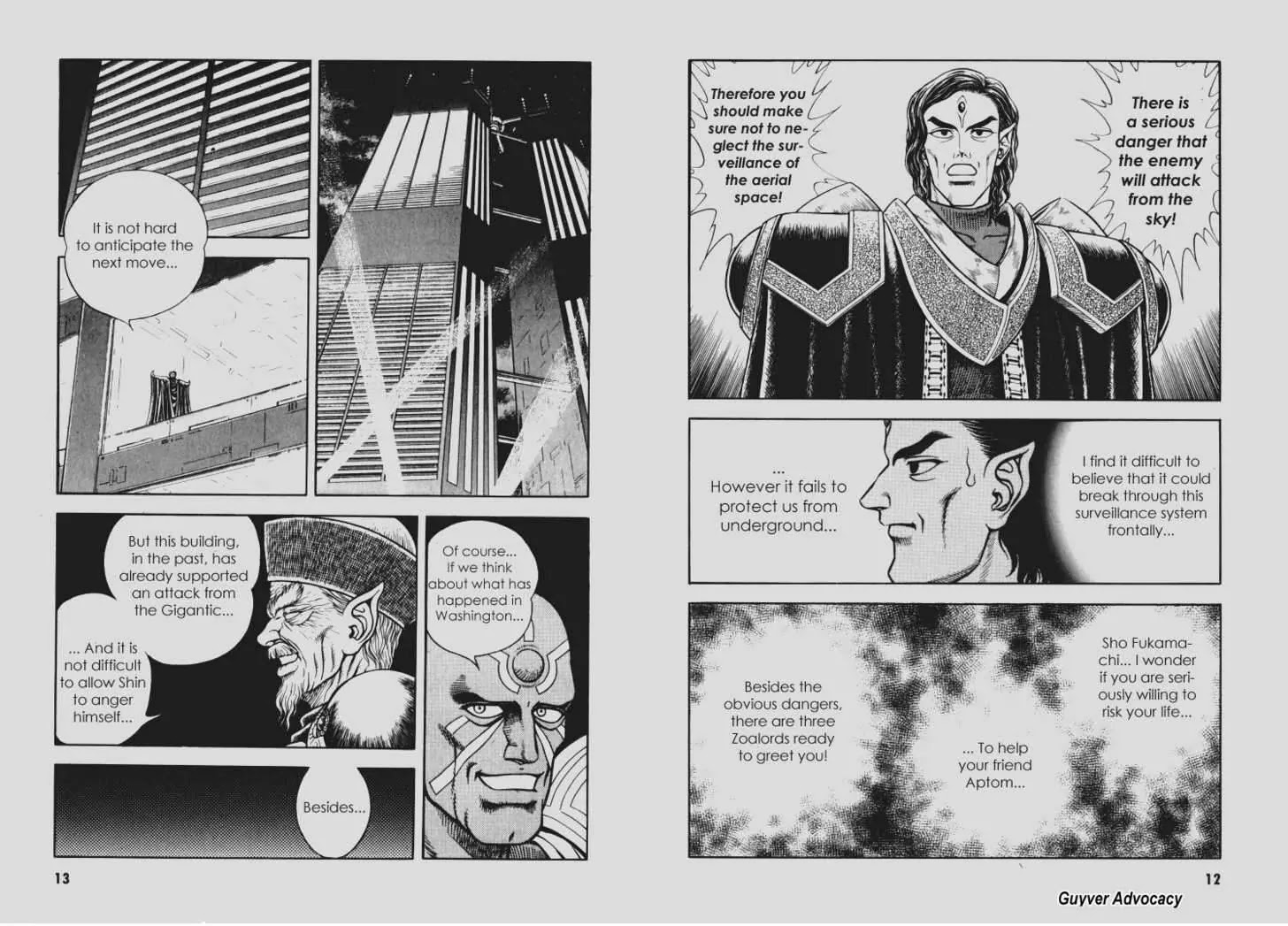 Guyver Chapter 107 page 6 - Chapter 107: Intrusion into Cloud Gate!