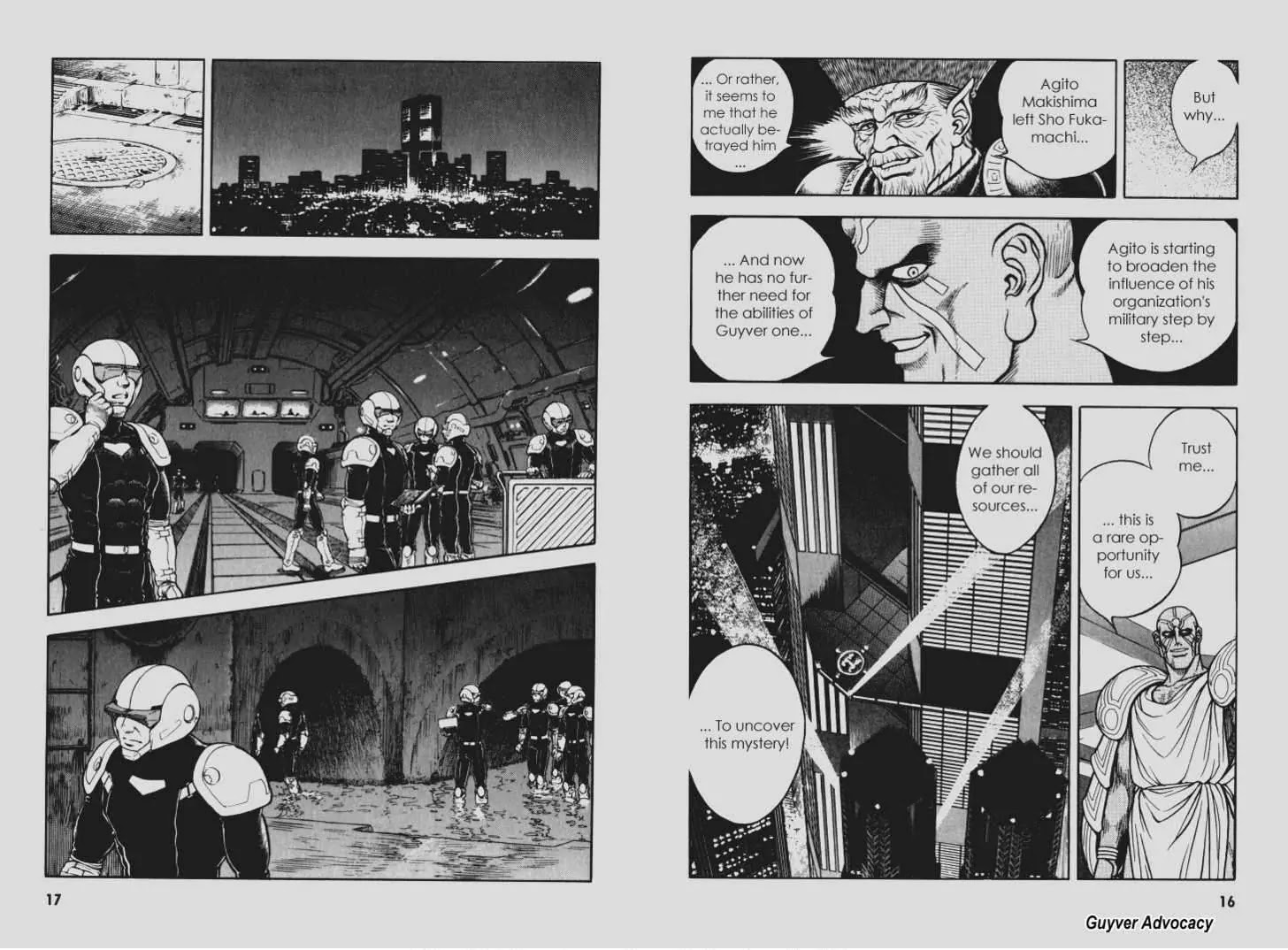 Guyver Chapter 107 page 8 - Chapter 107: Intrusion into Cloud Gate!