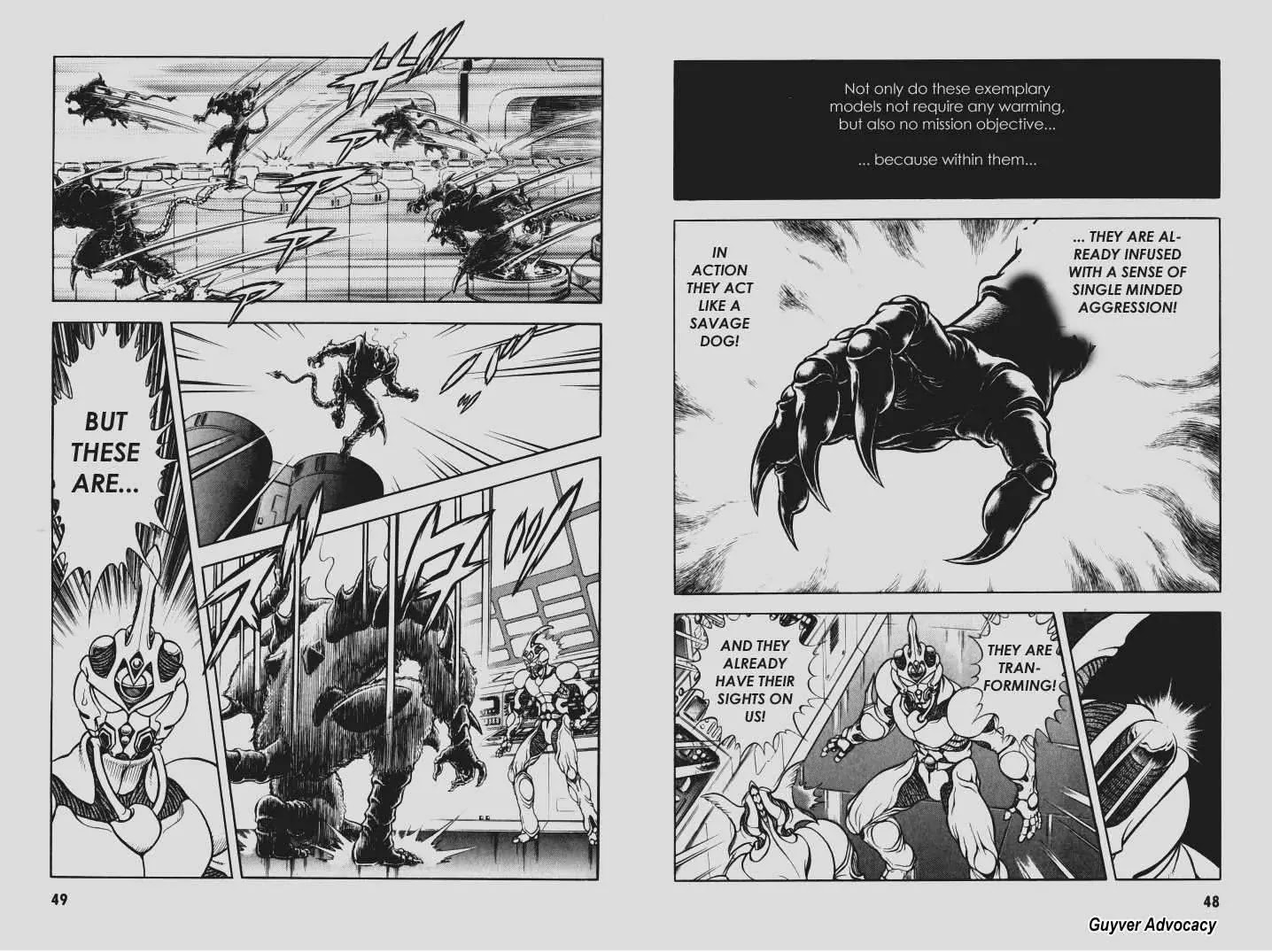 Guyver Chapter 108 page 12 - Chapter 108: The Beginning of the Carnage!