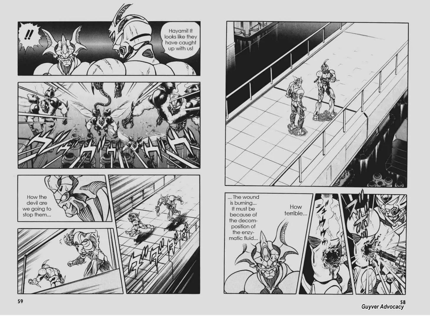 Guyver Chapter 108 page 17 - Chapter 108: The Beginning of the Carnage!