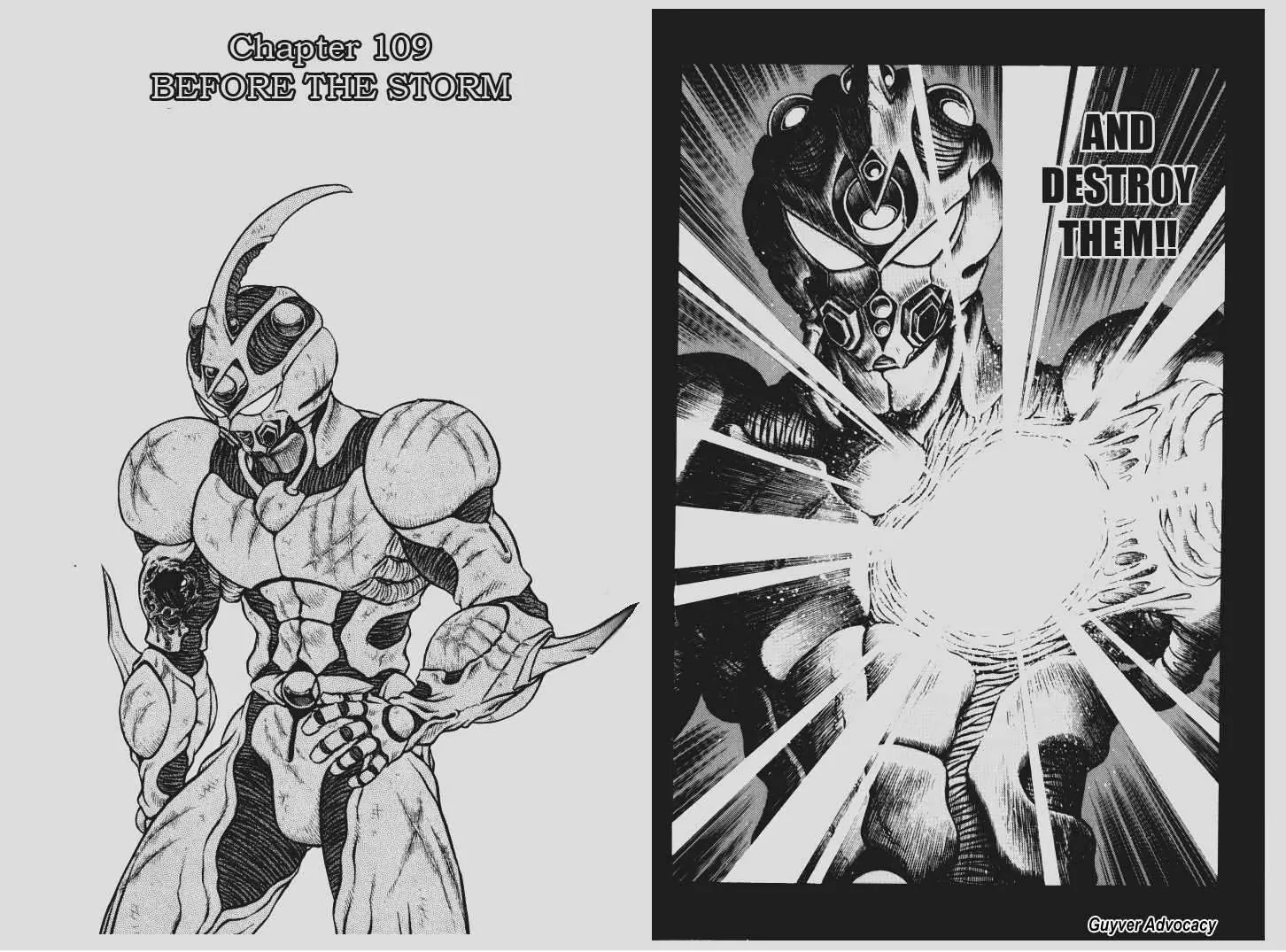 Guyver Chapter 109 page 1 - Chapter 109: Before the Storm