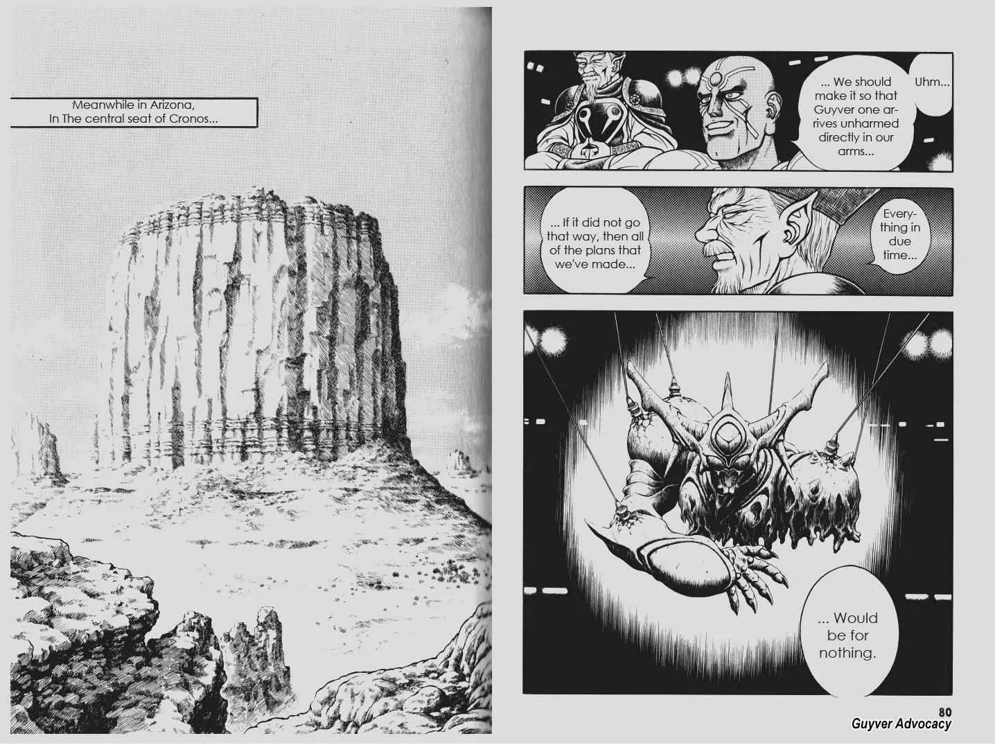 Guyver Chapter 109 page 8 - Chapter 109: Before the Storm