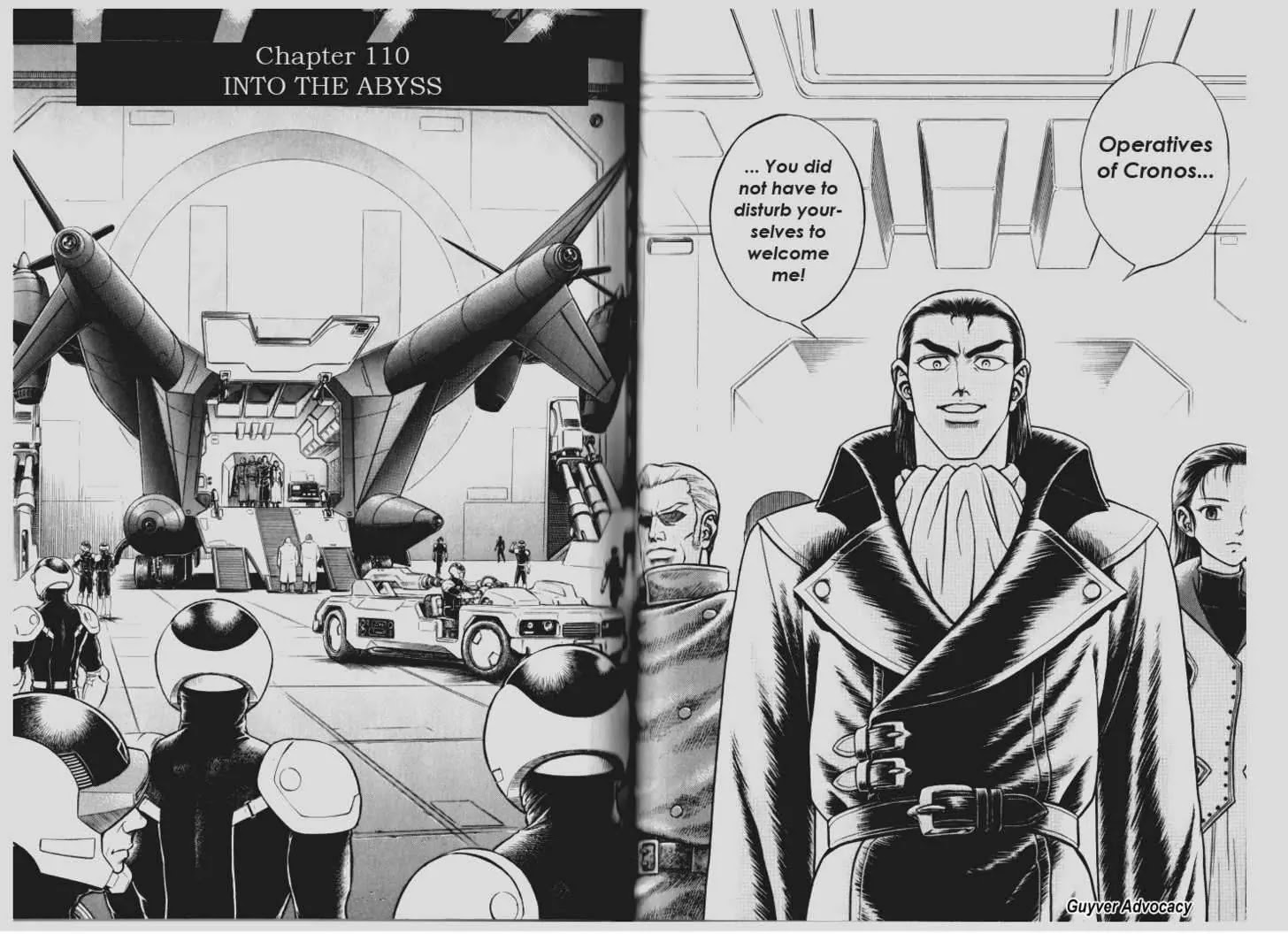 Guyver Chapter 110 page 1 - Chapter 110: Into the Abyass