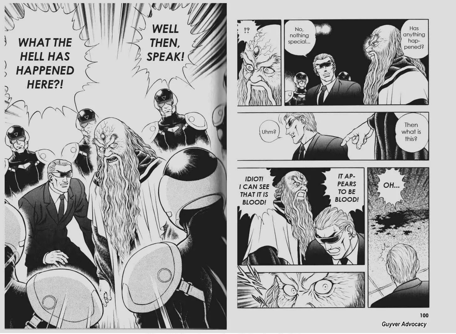 Guyver Chapter 110 page 6 - Chapter 110: Into the Abyass