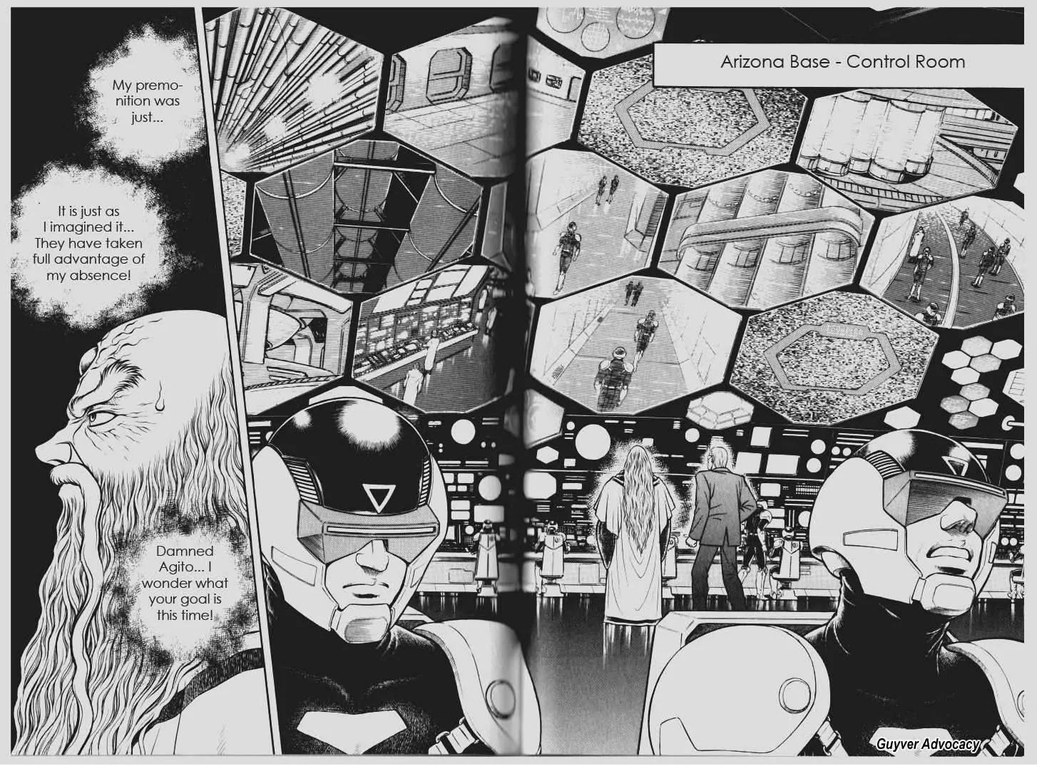 Guyver Chapter 110 page 8 - Chapter 110: Into the Abyass