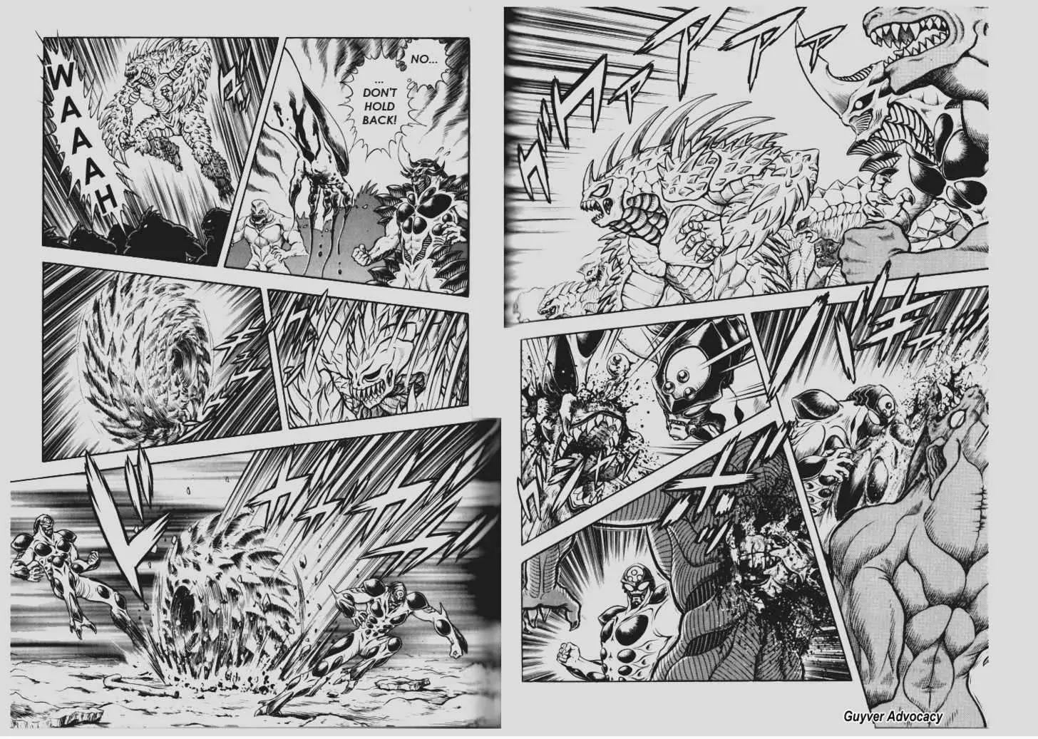 Guyver Chapter 111 page 10 - Chapter 111: The Furious Attak of the Libertus!