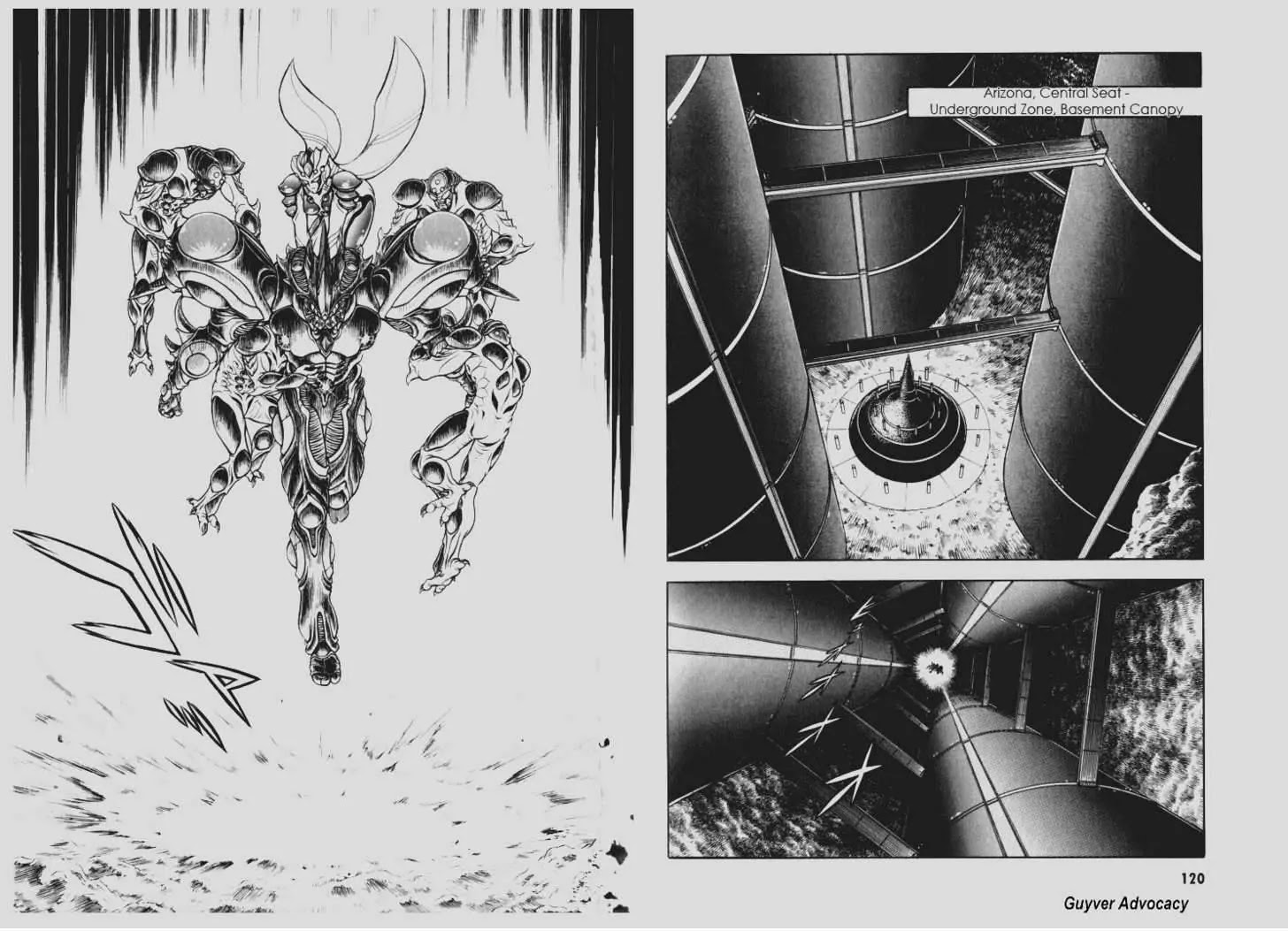 Guyver Chapter 111 page 4 - Chapter 111: The Furious Attak of the Libertus!