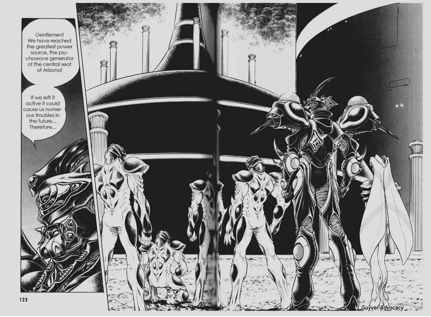 Guyver Chapter 111 page 5 - Chapter 111: The Furious Attak of the Libertus!