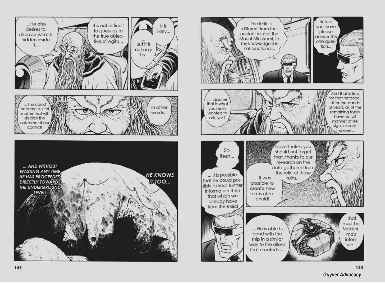 Guyver Chapter 112 page 3 - Chapter 112: Objective: The Sacred Relic of the Uranus!