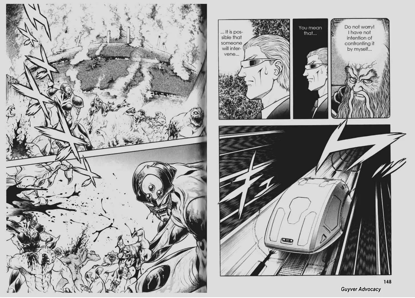 Guyver Chapter 112 page 5 - Chapter 112: Objective: The Sacred Relic of the Uranus!