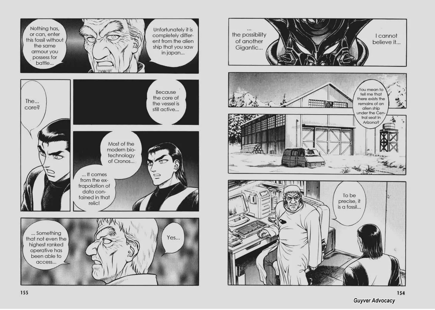 Guyver Chapter 112 page 8 - Chapter 112: Objective: The Sacred Relic of the Uranus!