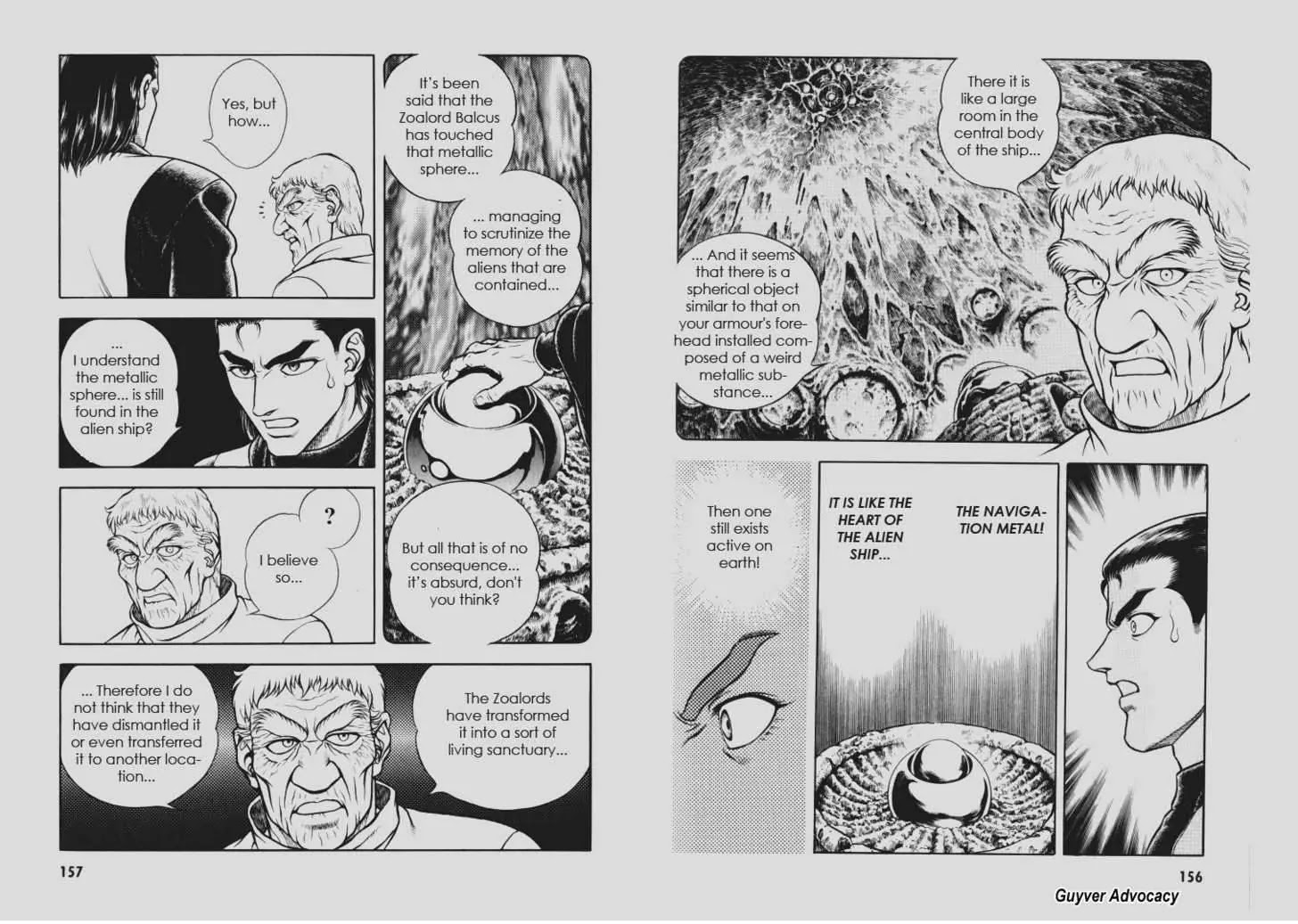 Guyver Chapter 112 page 9 - Chapter 112: Objective: The Sacred Relic of the Uranus!