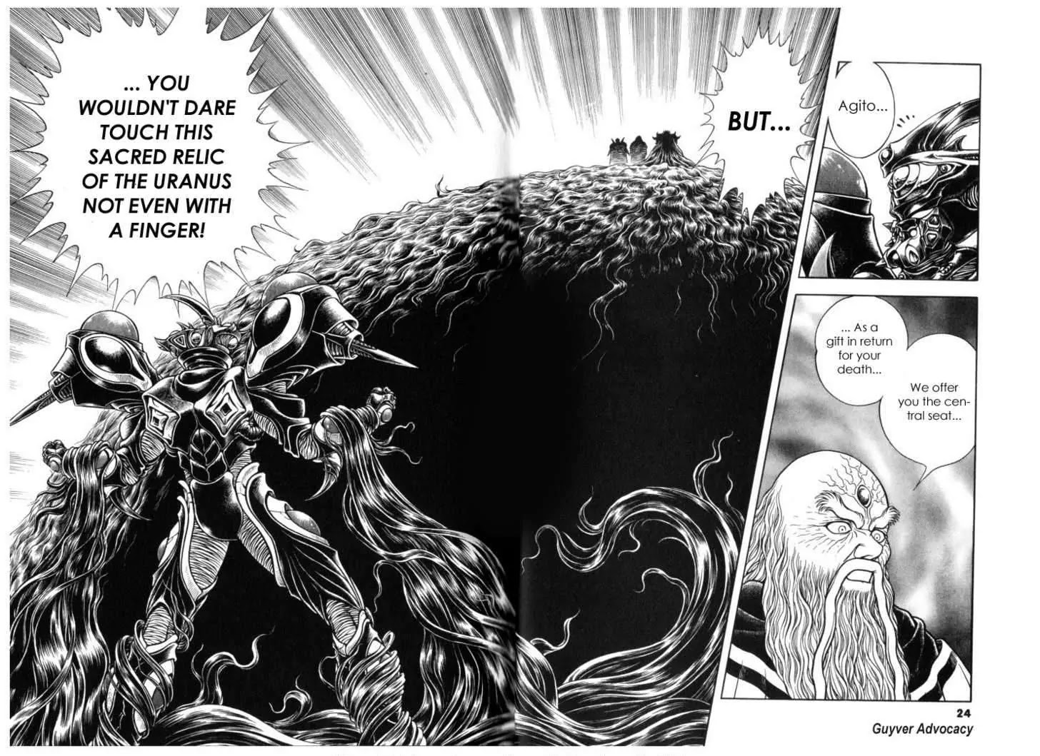 Guyver Chapter 113 page 12 - Chapter 113: The Secision of Dr Balcus