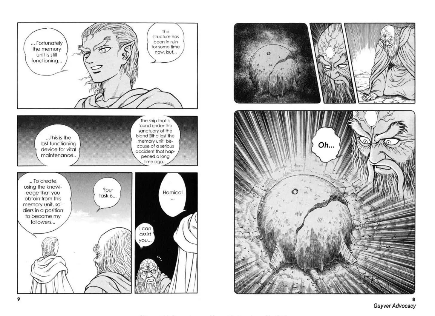 Guyver Chapter 113 page 4 - Chapter 113: The Secision of Dr Balcus