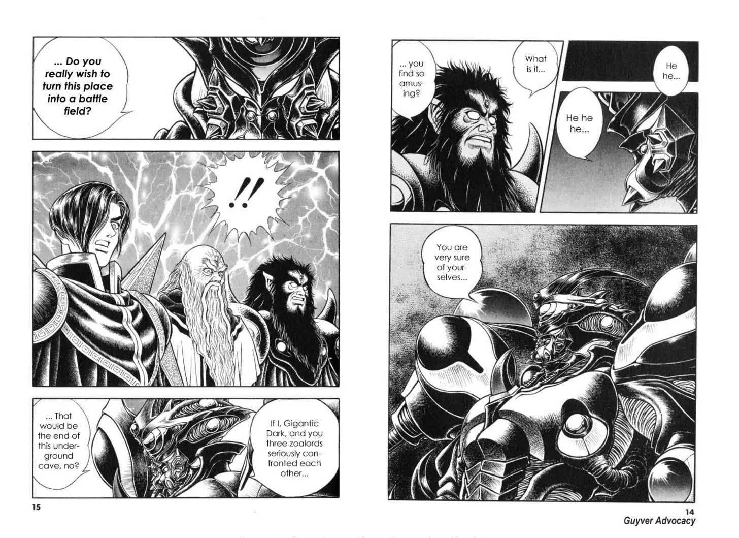 Guyver Chapter 113 page 7 - Chapter 113: The Secision of Dr Balcus