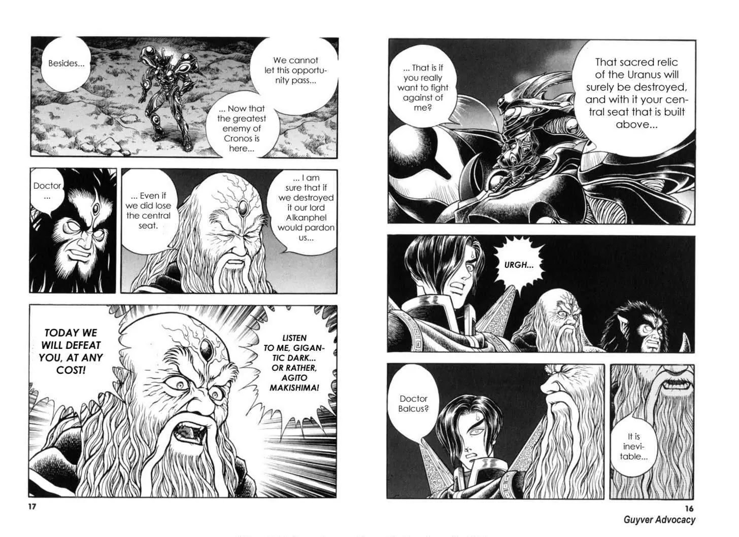 Guyver Chapter 113 page 8 - Chapter 113: The Secision of Dr Balcus