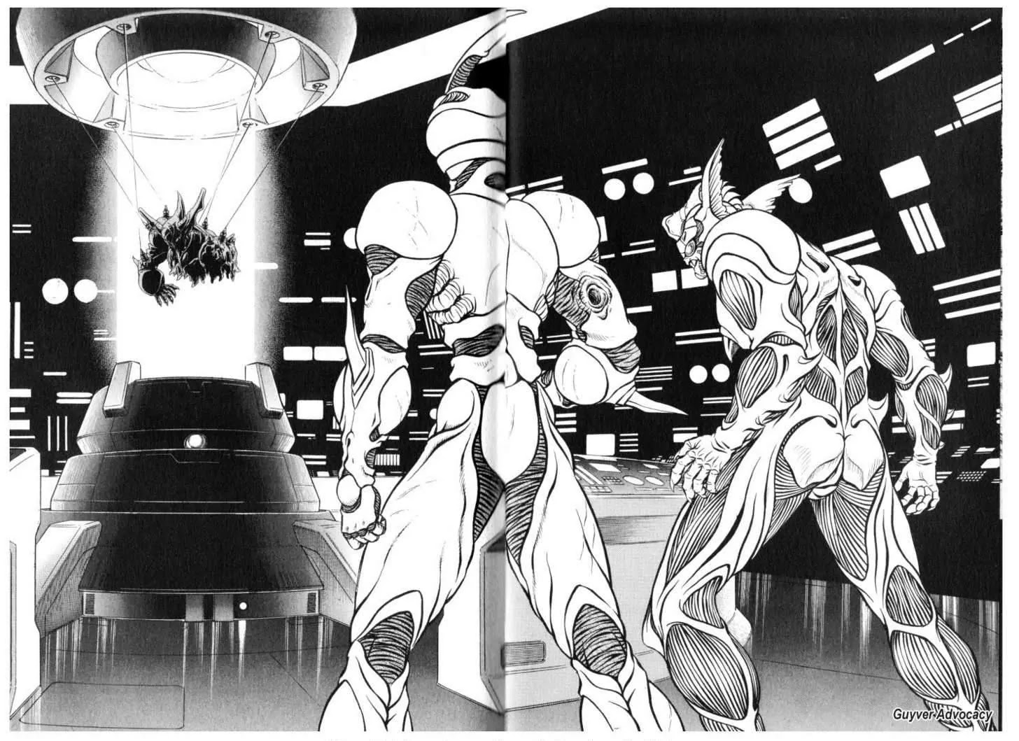 Guyver Chapter 114 page 12 - Chapter 114: The laboratory on the Fourth Level