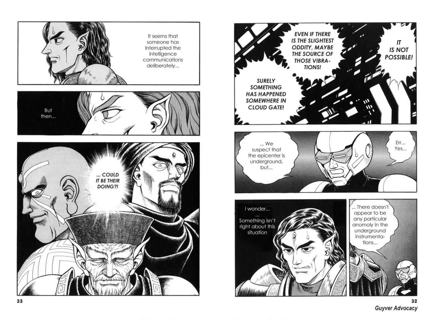 Guyver Chapter 114 page 3 - Chapter 114: The laboratory on the Fourth Level