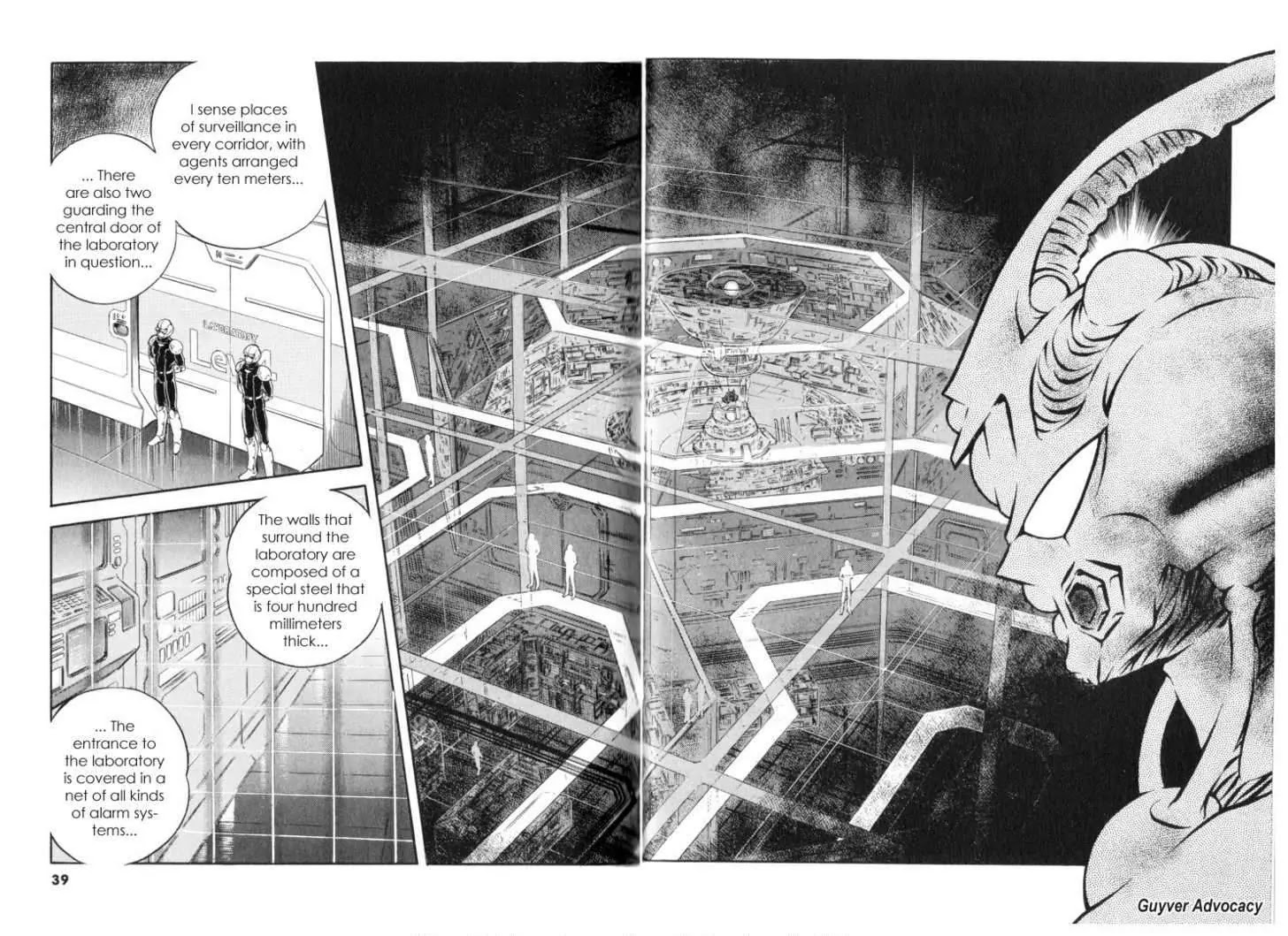 Guyver Chapter 114 page 6 - Chapter 114: The laboratory on the Fourth Level