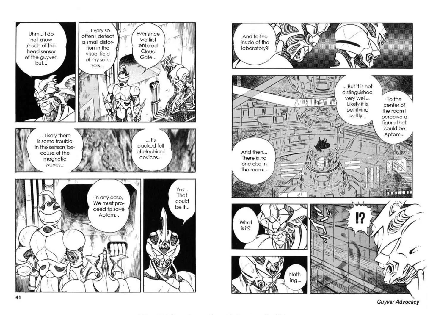 Guyver Chapter 114 page 7 - Chapter 114: The laboratory on the Fourth Level