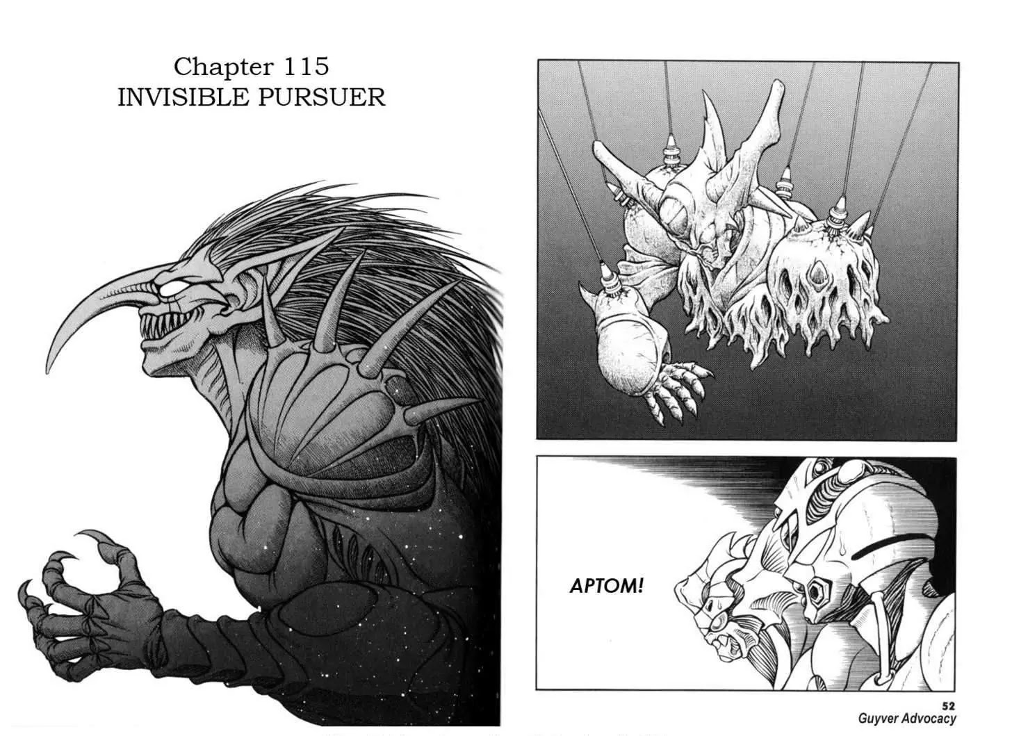 Guyver Chapter 115 page 1 - Chapter 115: Invisible Pursuer
