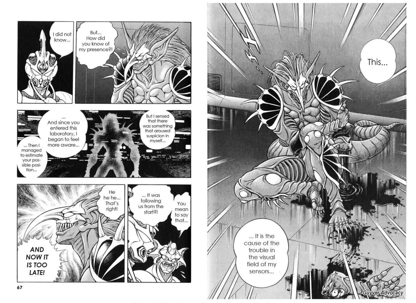 Guyver Chapter 115 page 8 - Chapter 115: Invisible Pursuer