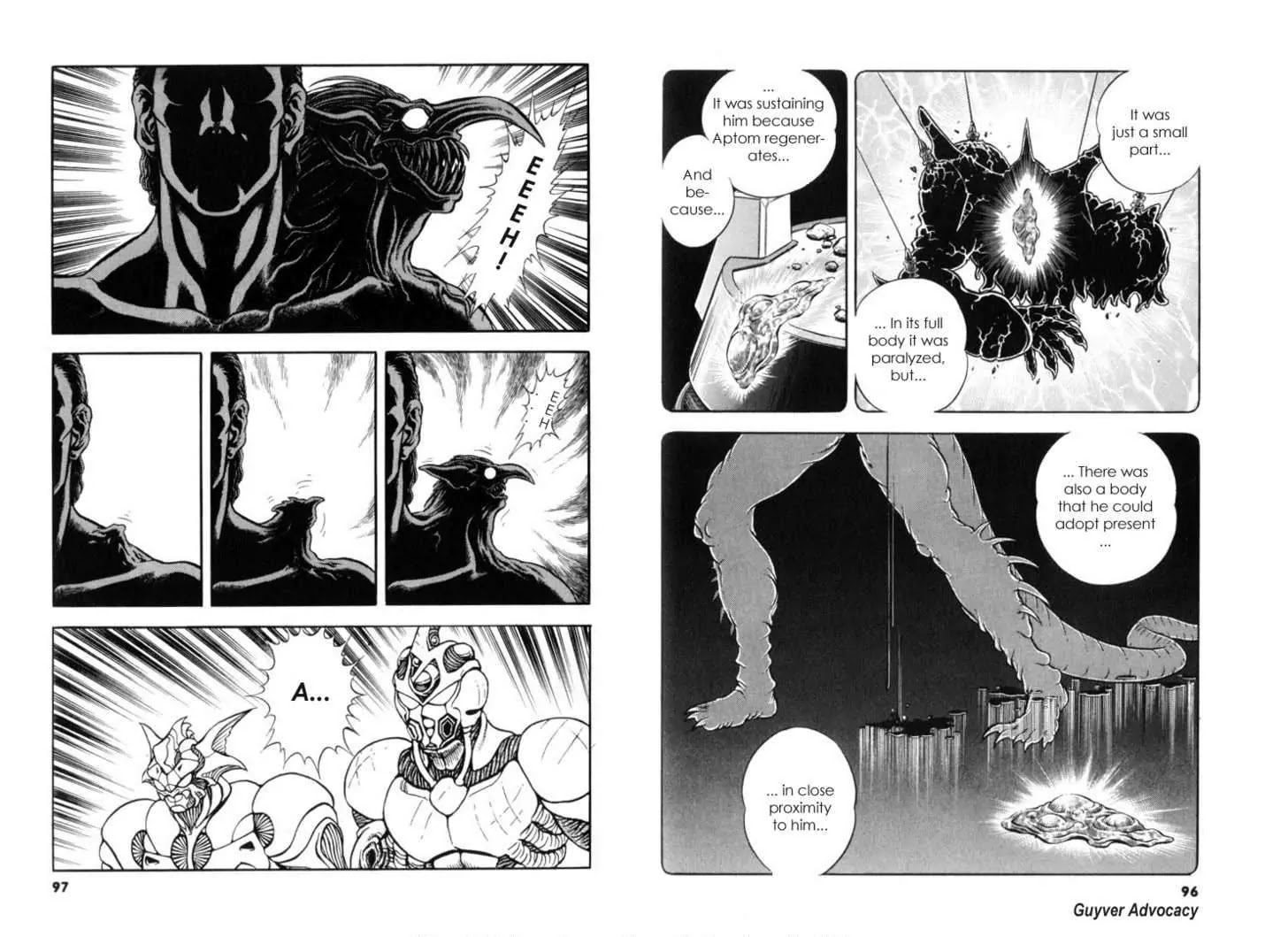 Guyver Chapter 116 page 11 - Chapter 116: The Regeneration of Aptom