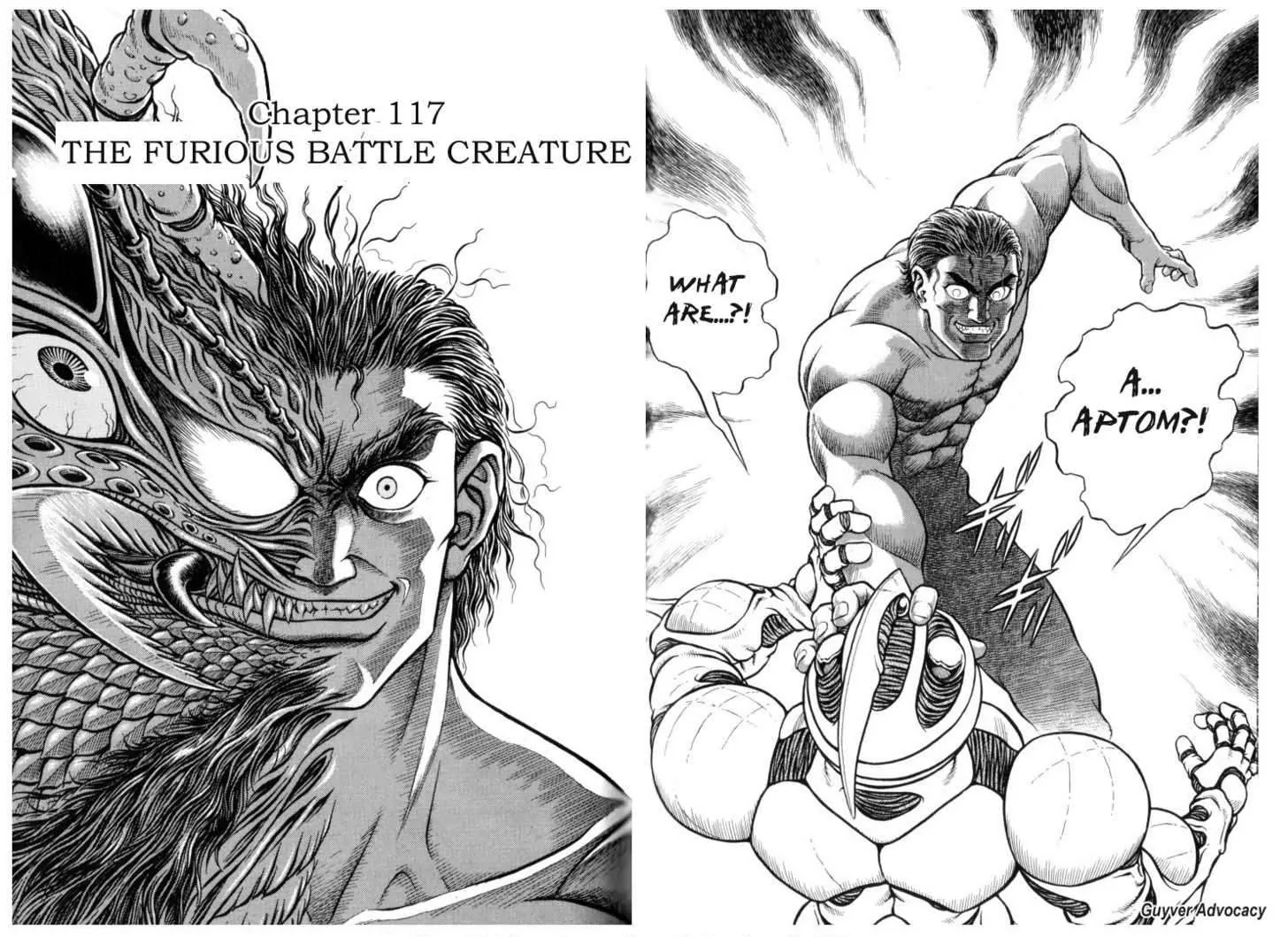 Guyver Chapter 116 page 13 - Chapter 116: The Regeneration of Aptom