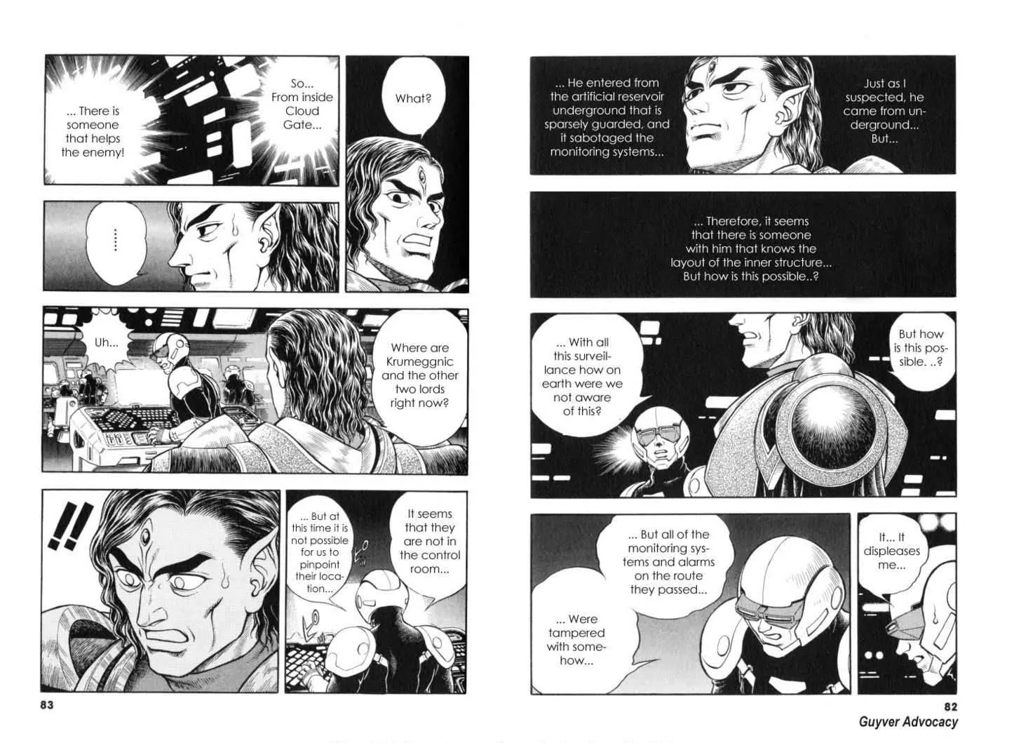 Guyver Chapter 116 page 4 - Chapter 116: The Regeneration of Aptom