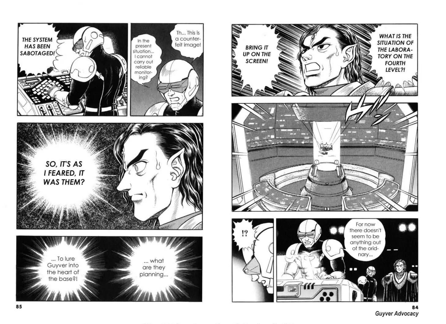 Guyver Chapter 116 page 5 - Chapter 116: The Regeneration of Aptom