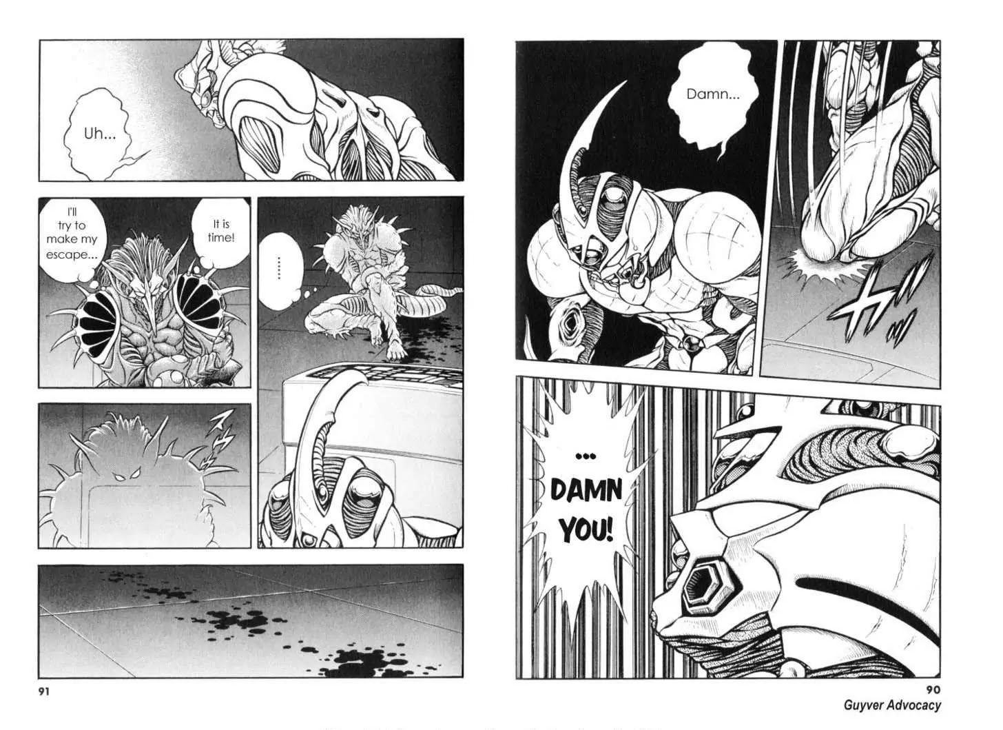 Guyver Chapter 116 page 8 - Chapter 116: The Regeneration of Aptom
