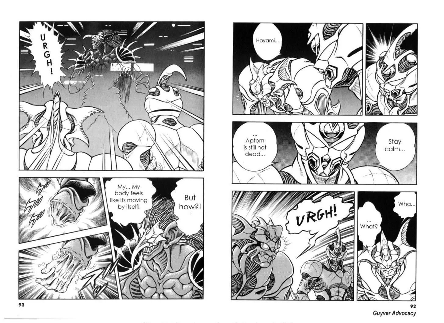 Guyver Chapter 116 page 9 - Chapter 116: The Regeneration of Aptom