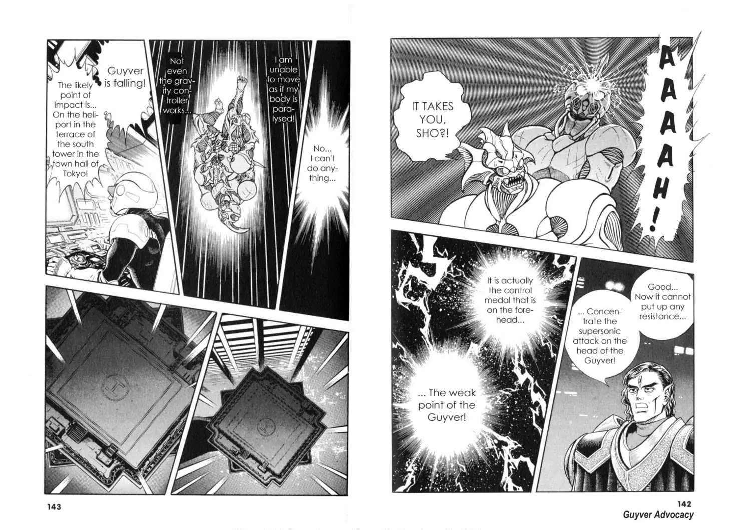 Guyver Chapter 118 page 11 - Chapter 118: The Escape From Cloud Gate