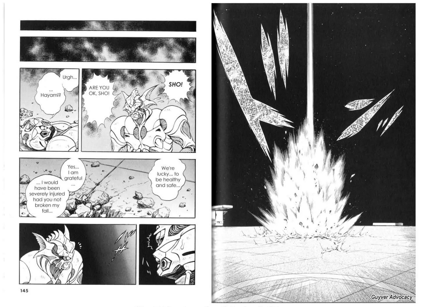 Guyver Chapter 118 page 12 - Chapter 118: The Escape From Cloud Gate