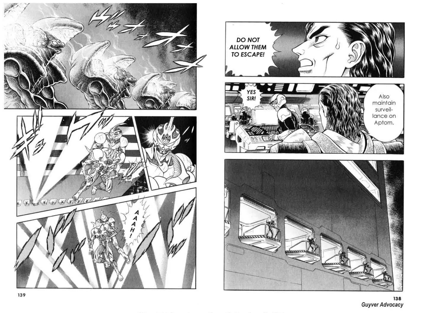 Guyver Chapter 118 page 9 - Chapter 118: The Escape From Cloud Gate