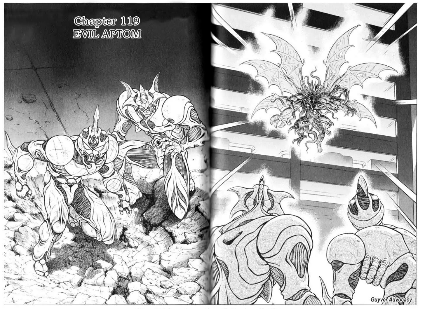 Guyver Chapter 119 page 1 - Chapter 119: Evil Aptom